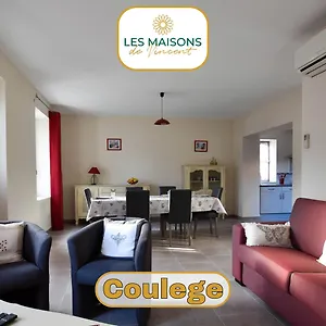  Hébergement de vacances Coulège - Maison 3 Climatisées